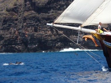 Whale-Watching-Boot (Foto: Rüdiger Hengl)