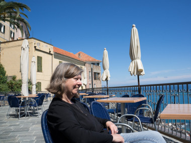 Terrasse in Cervo   (Foto: Gugeler)