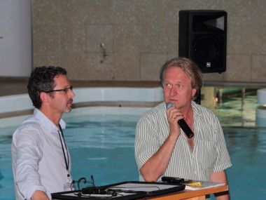 Dr. Eduardo Secchi (links) und Dr. Lorenzo von Fersen  (Foto: Rüdiger  Hengl)